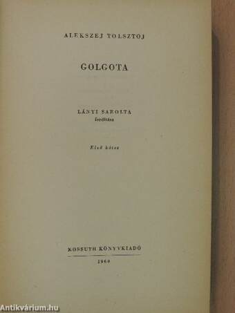 Golgota I-II.