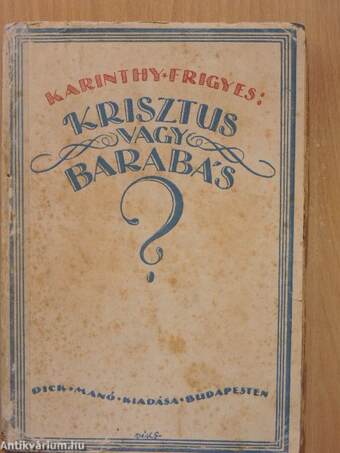 Krisztus és Barabbás