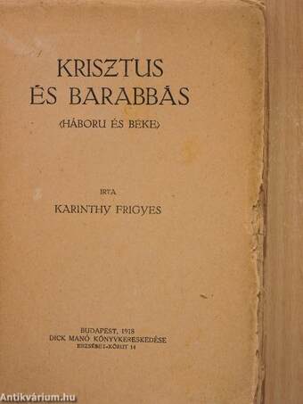 Krisztus és Barabbás