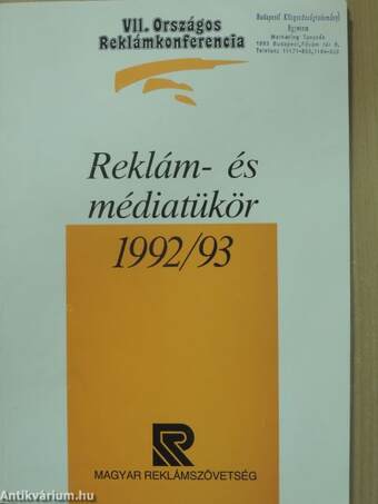 Reklám- és médiatükör 1992/93