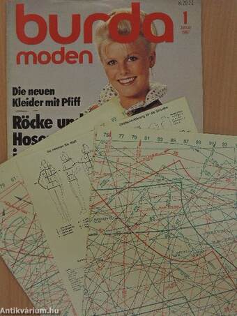 Burda Moden Januar-Dezember 1982.