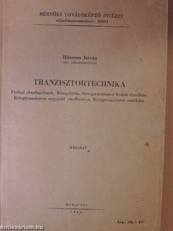 Tranzisztortechnika