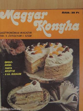 Magyar Konyha 1981/1-4.