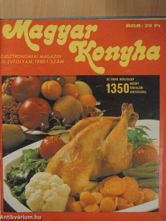 Magyar Konyha 1980/1-4.