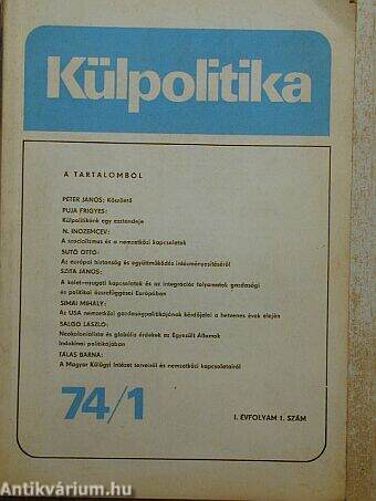 Külpolitika 1974/1.