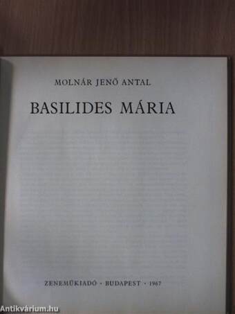 Basilides Mária - 2 db lemezzel