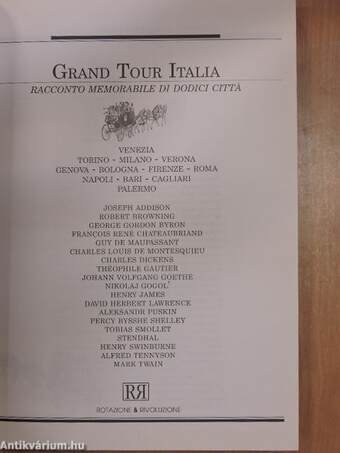 Grand Tour Italia