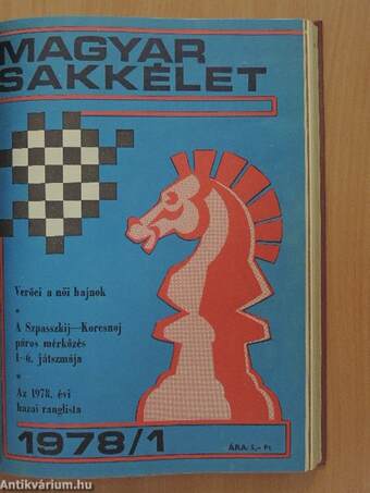 Magyar Sakkélet 1977-78. január-december