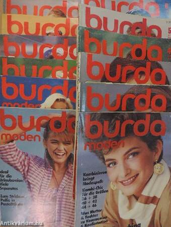 Burda Moden Januar-Dezember 1984.