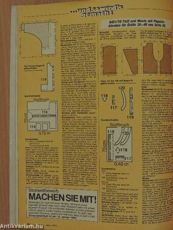 Burda Moden Januar-Dezember 1984.