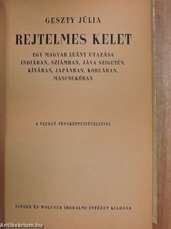 Rejtelmes Kelet