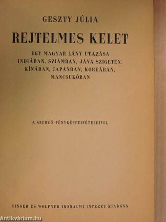 Rejtelmes Kelet