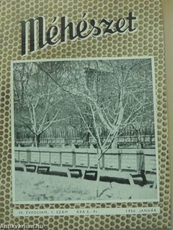 Méhészet 1956. január-december