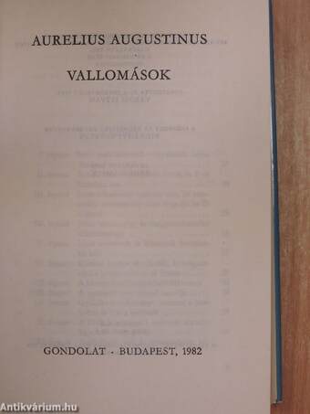 Vallomások