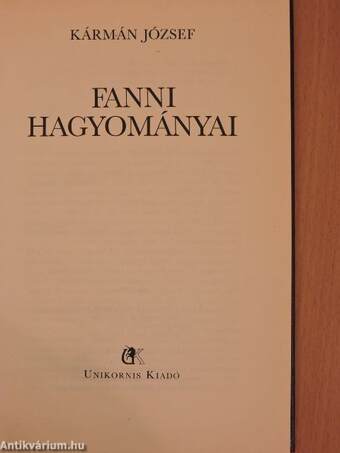 Fanni hagyományai