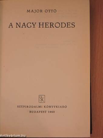 A nagy Herodes