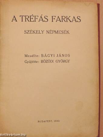 A tréfás farkas