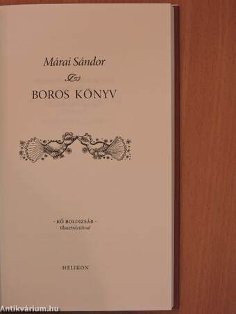 Boros könyv