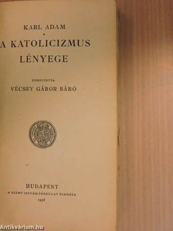 A katolicizmus lényege