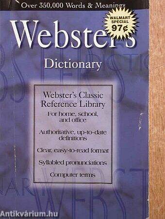 Webster's Dictionary