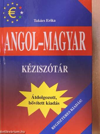 Angol-magyar kéziszótár