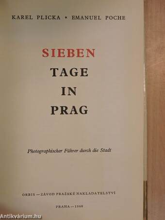 Sieben tage in Prag