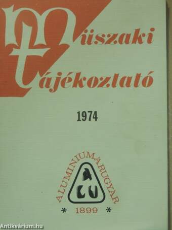Műszaki tájékoztató 1974/1.