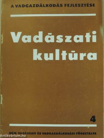 Vadászati kultúra