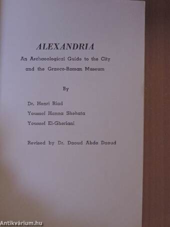 Guide to the Alexandrian Monuments