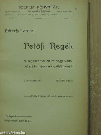 Petőfi regék