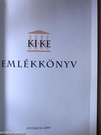 KIKE emlékkönyv