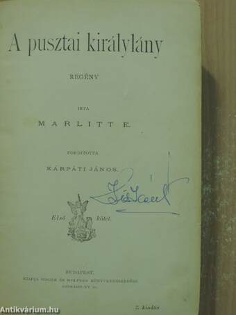 A pusztai királylány I-II.