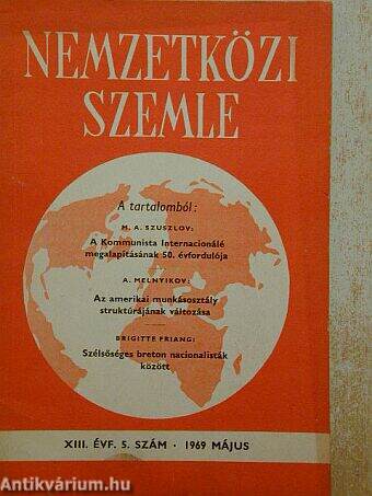 Nemzetközi Szemle 1969. május