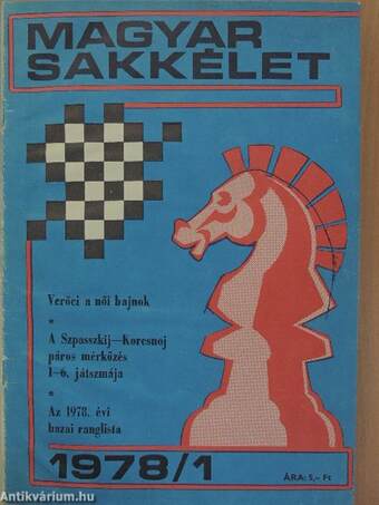 Magyar Sakkélet 1978. január-december