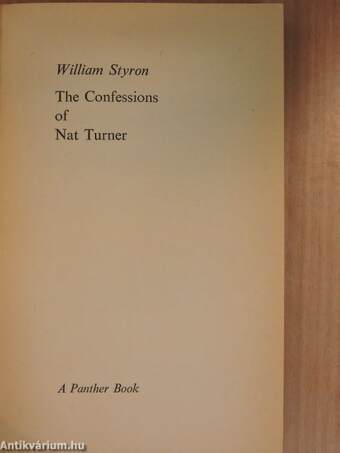 The Confessions of Nat Turner