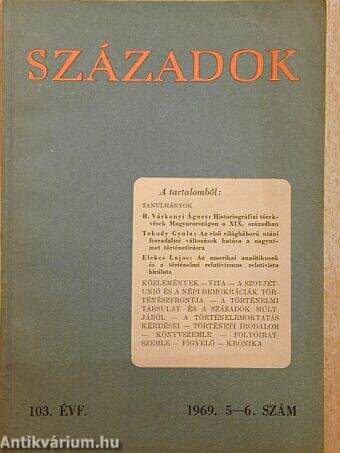 Századok 1969/5-6.