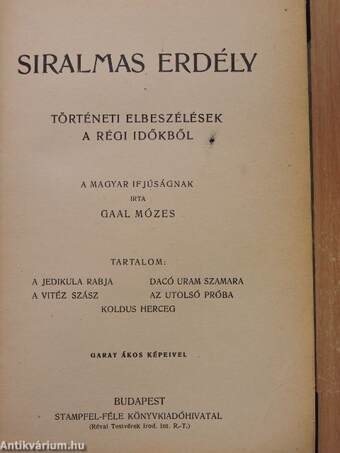 Siralmas Erdély