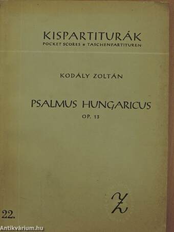 Psalmus Hungaricus op. 13