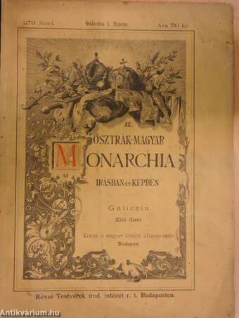 Az Osztrák-Magyar Monarchia irásban és képben - Galiczia 1-12. füzet (nem teljes)