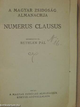 Numerus Clausus