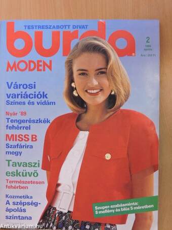 Burda Moden 1989. április