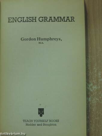 English grammar