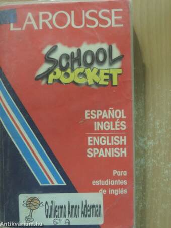 Larousse Diccionario School Pocket