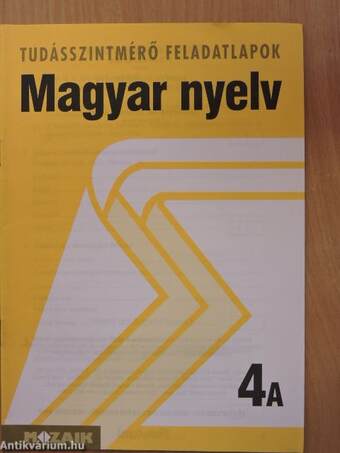Magyar nyelv 4A