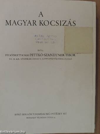 A magyar kocsizás