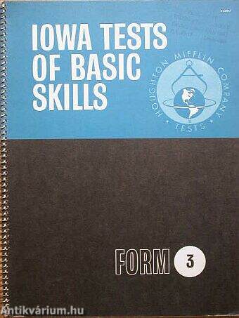 Iowa Tests of Basic Skills 3.