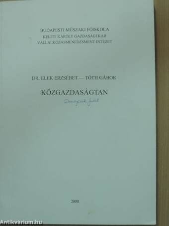 Közgazdaságtan