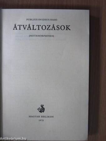 Átváltozások