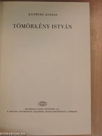 Tömörkény István