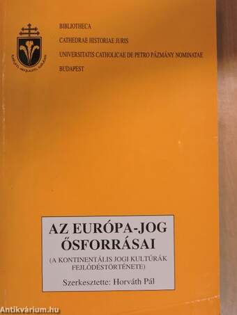 Az Európa-jog ősforrásai